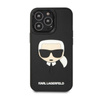Karl Lagerfeld 3D Rubber Karl`s Head - Etui iPhone 14 Pro Max (czarny)